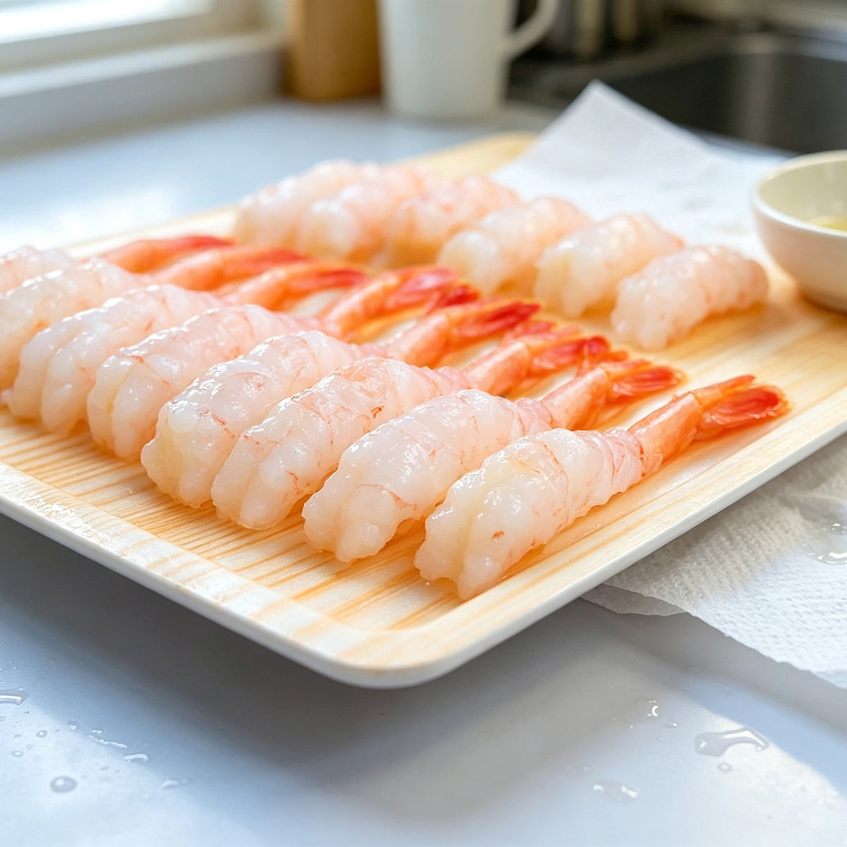 Fresh Arctic Sweet Shrimp Sashimi
